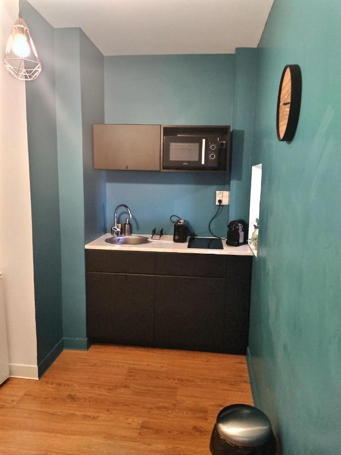 T1 le Pastel Parking Netflix Wifi Gare Apartment Evreux Bagian luar foto